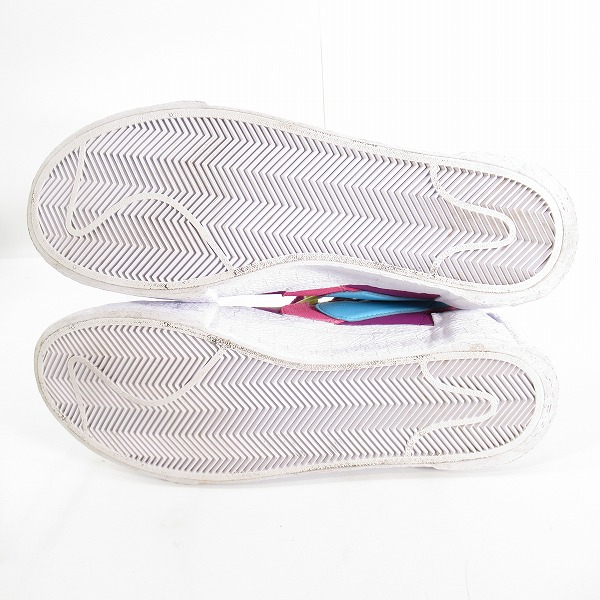 実際に弊社で買取させて頂いたNIKE×KAWS×SACAI/ナイキ×カウズ×サカイ BLAZER LOW/ブレーザーロー パープルダスク DM7901-500/27の画像 2枚目