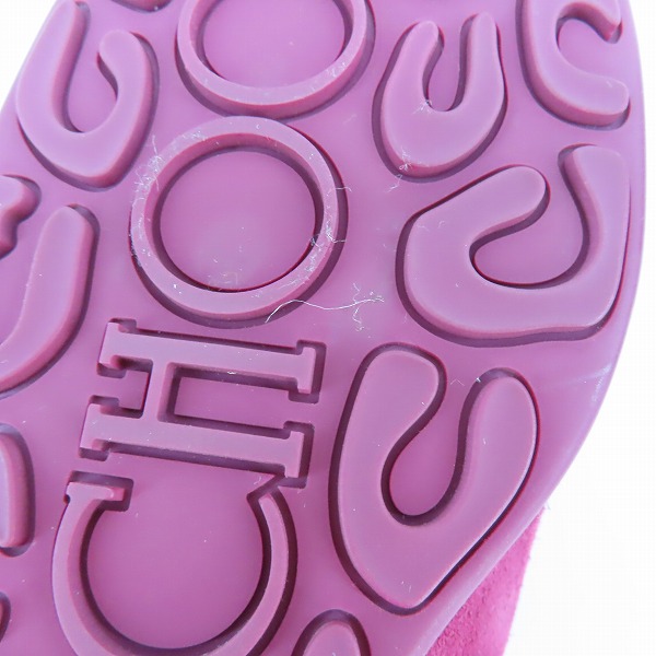 実際に弊社で買取させて頂いたJIMMY CHOO/ジミーチュウ GAZE FLAT スエード フラットパンプス /36の画像 7枚目