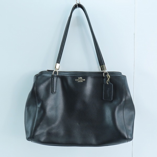 実際に弊社で買取させて頂いたCOACH/コーチ 2WAY クリスティー キャリーオール レザーハンドバッグ F34672