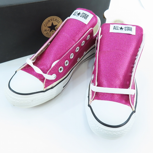 実際に弊社で買取させて頂いた【未使用】 CONVERSE/コンバース ALL STAR GLITTER OX/オールスター 1R877/27