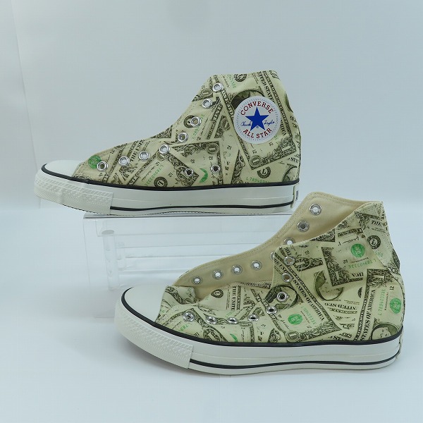 実際に弊社で買取させて頂いたCONVERSE/コンバース ALL STAR/オールスター DOLLAR ハイカットスニーカー/8の画像 3枚目
