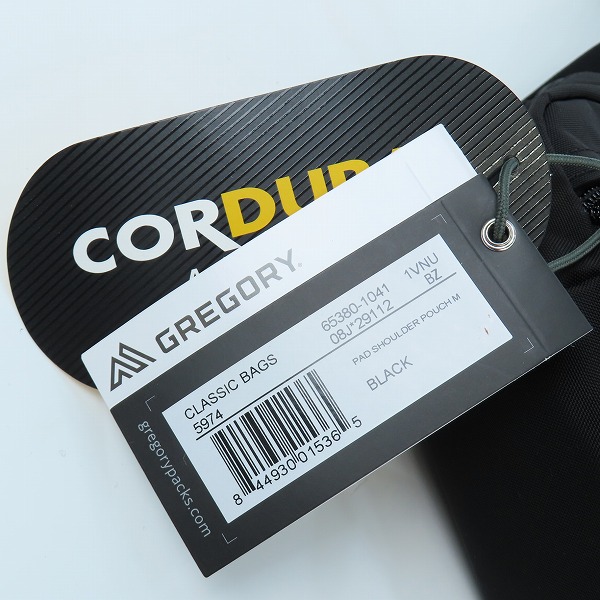 実際に弊社で買取させて頂いた【未使用】GREGORY/グレゴリー パデッド ショルダーポーチ ブラックの画像 8枚目