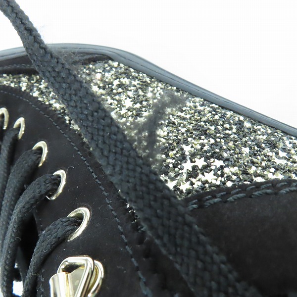 実際に弊社で買取させて頂いたJIMMY CHOO/ジミーチュウ ローカットスニーカー 42の画像 7枚目