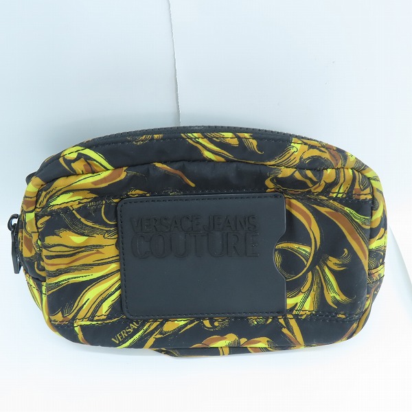 実際に弊社で買取させて頂いたVERSACE JEANS COUTURE/ヴェルサーチジーンズクチュール クロスボディバッグ 72YA4B9O