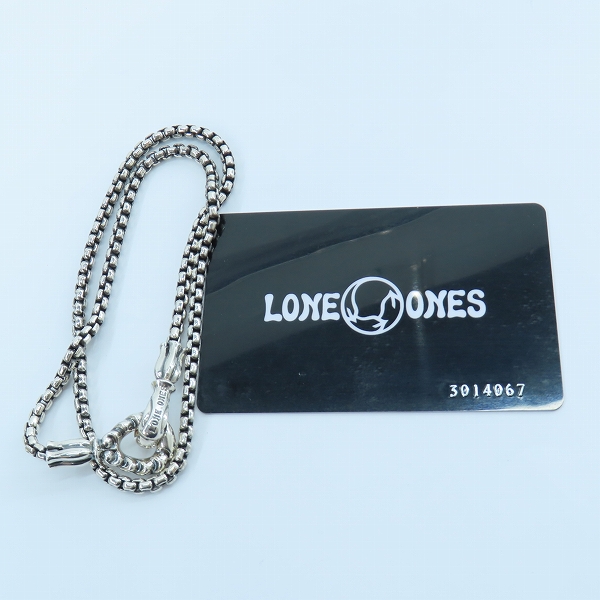 実際に弊社で買取させて頂いた【ギャラ付き】LONE ONES/ロンワンズ MFフック ボックスチェーン ラージの画像 7枚目