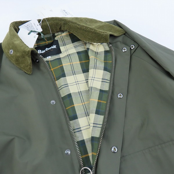 実際に弊社で買取させて頂いた【未使用】Barbour/バブアー GLR別注 トランスポート ビデイル ジャケット 242MCAS153/40の画像 5枚目
