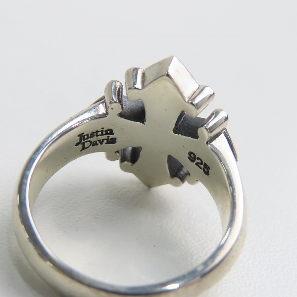 実際に弊社で買取させて頂いたJustin Davis/ジャスティンデイビス Saint Davis セントデイビスリング SRJ315/20号の画像 6枚目