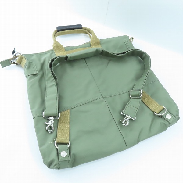 実際に弊社で買取させて頂いたSchott/ショット COTTON PADDED UTILITY BAG/コットンパデッド ユーティリティーバッグ 3wayショルダーバッグ 3169049の画像 6枚目