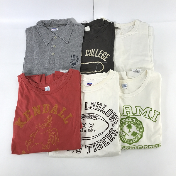 実際に弊社で買取させて頂いた【おまとめ】WAREHOUSE/ウエアハウス/DUBBLE WORKS/ダブルワークス プリントTシャツ 等