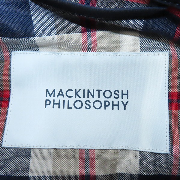 実際に弊社で買取させて頂いたMACKINTOSH PHILOSOPHY/マッキントッシュ フィロソフィー ニュークラシック ティバートンフード コート H1C83-315-46/40の画像 2枚目