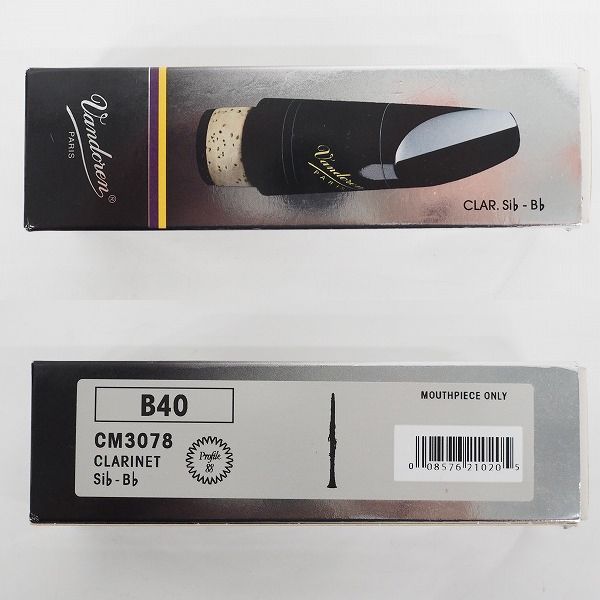 実際に弊社で買取させて頂いたVandoren/バンドーレン CM3078 B40 Profile 88/プロファイル 88 クラリネット用 マウスピースの画像 7枚目