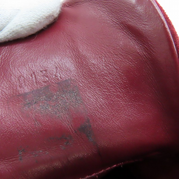 実際に弊社で買取させて頂いたLouis Vuitton/ルイヴィトン 2014 ピースマーク スエード ハイカットスニーカー/7の画像 7枚目