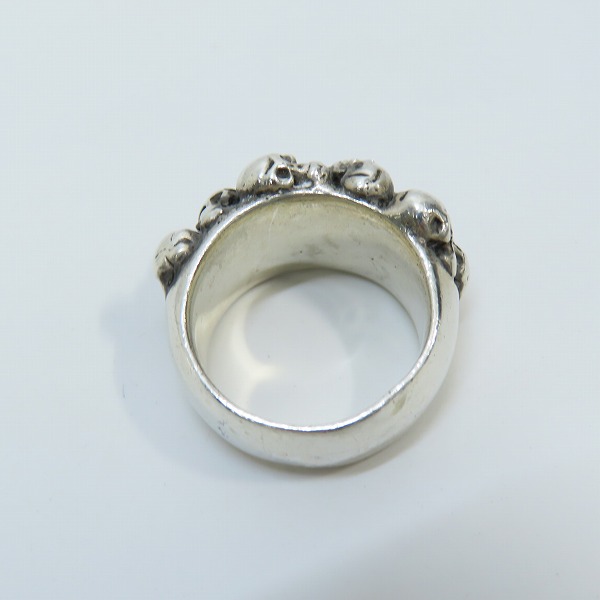 実際に弊社で買取させて頂いたSTANLEY GUESS/スタンリーゲス マルチスカルリング 14号の画像 5枚目