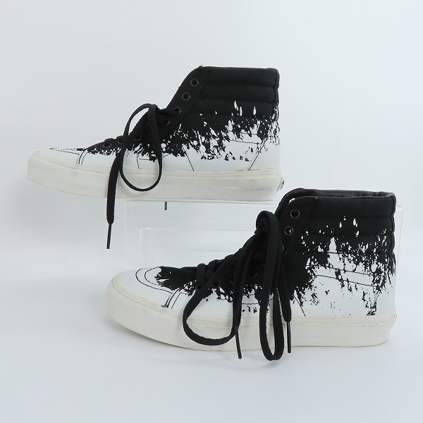 実際に弊社で買取させて頂いたVANS/バンズ SK8-HI/スケートハイ ペイントデザイン ハイカットスニーカー TB4R/8.5の画像 3枚目