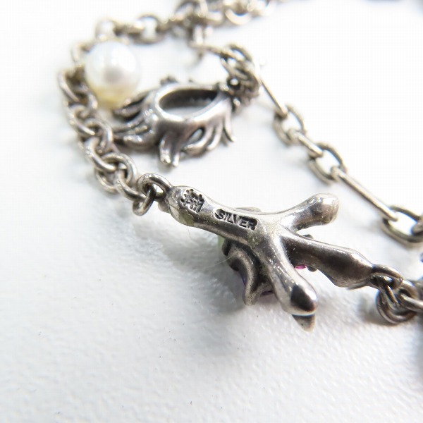 実際に弊社で買取させて頂いた【ギャラ付き】Bloody Mary/ブラッディマリー  EVE ダブルブレスレットの画像 3枚目