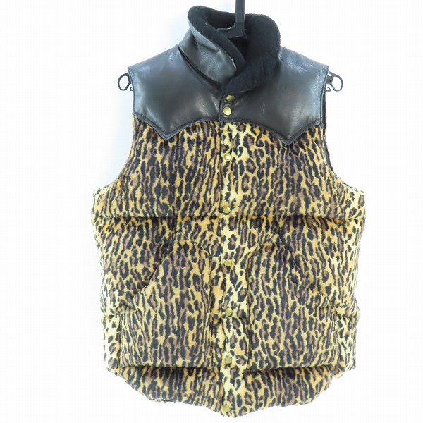 実際に弊社で買取させて頂いたWACKO MARIA×Rocky Mountain Featherbed/ワコマリア×ロッキーマウンテンフェザーヘッド ダウンベスト 450-462-91/38