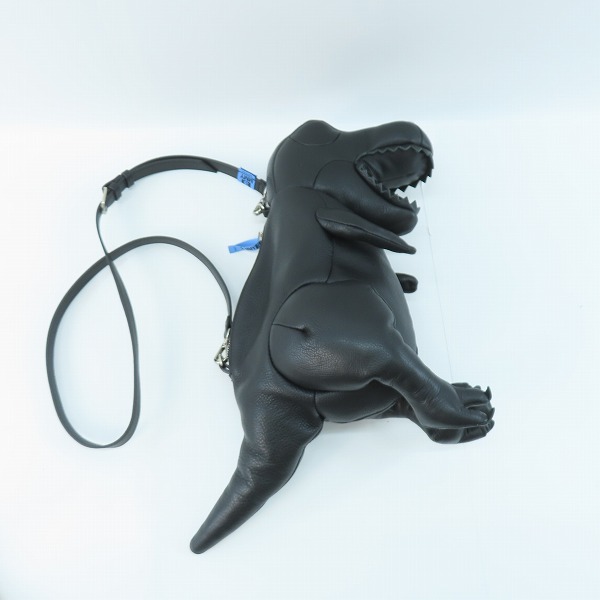 実際に弊社で買取させて頂いたMaison MIHARA YASUHIRO/メゾンミハラヤスヒロ T LEX BAG ティーレックス レザー ショルダーバッグ A11BG704の画像 7枚目