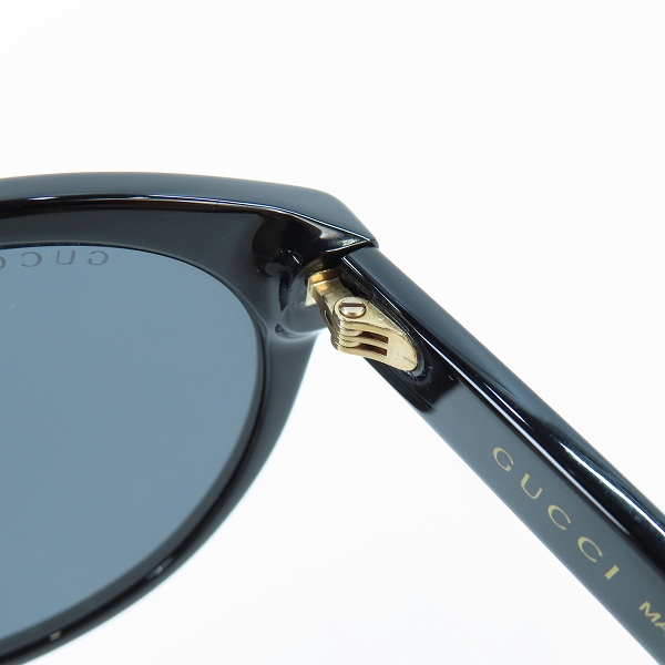 実際に弊社で買取させて頂いたGUCCI/グッチ ロゴ装飾 サングラス アイウェア GG0419SAの画像 6枚目