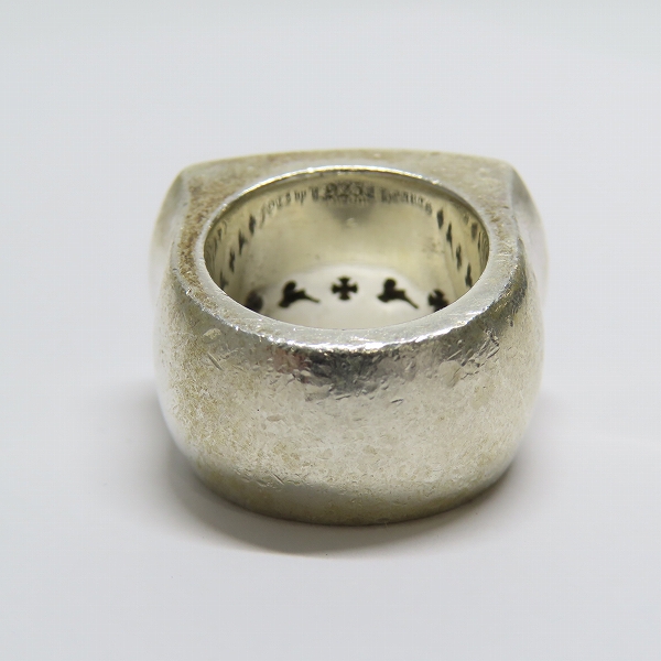 実際に弊社で買取させて頂いたCHROME HEARTS/クロムハーツ BIG PJ/ビッグピージェー FOTI/フォティ マハリア リング  9-10号の画像 3枚目