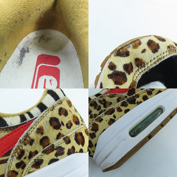 実際に弊社で買取させて頂いたNIKE×ATMOS/ナイキ×アトモス AIR MAX 1 DLX ANIMAL PACK 2.0 エアマックス1 アニマルパック AQ0928-700/26の画像 6枚目