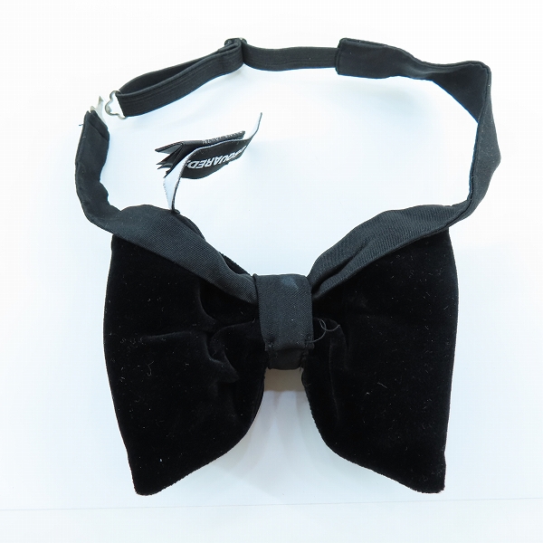 実際に弊社で買取させて頂いたDSQUARED2/ディースクエアード 蝶ネクタイ ブラックの画像 1枚目