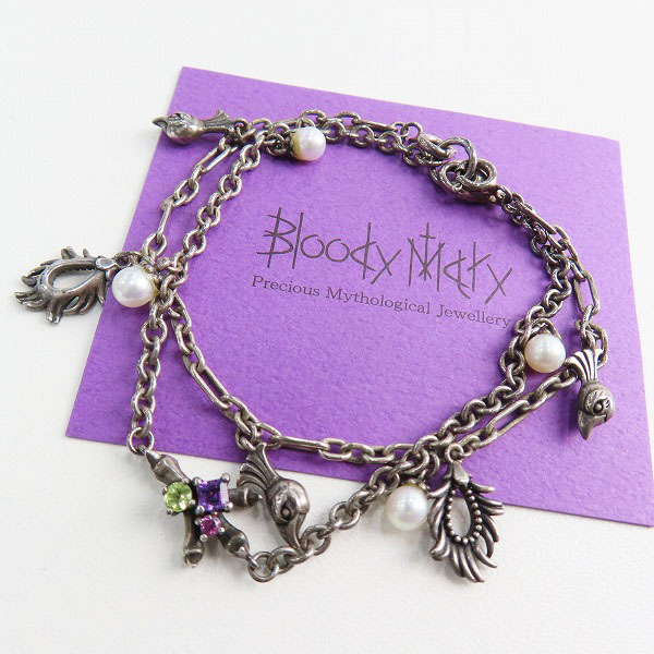 実際に弊社で買取させて頂いた【ギャラ付き】Bloody Mary/ブラッディマリー  EVE ダブルブレスレット