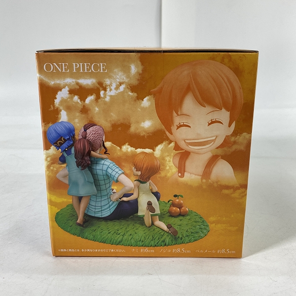 実際に弊社で買取させて頂いた【未開封】一番くじ ワンピース エモーショナルストーリーズ2 ラストワン賞 ナミ＆ノジコ＆ベルメール ラストワンVer.の画像 3枚目