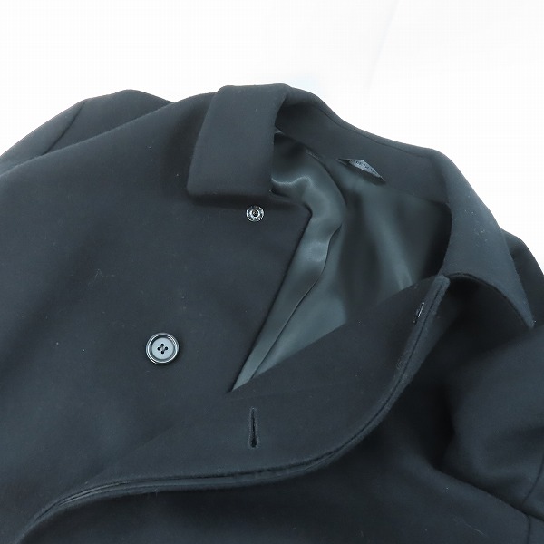 実際に弊社で買取させて頂いたgiuliano Fujiwara/ジュリアーノフジワラ イタリア製 ロングコート 46の画像 5枚目