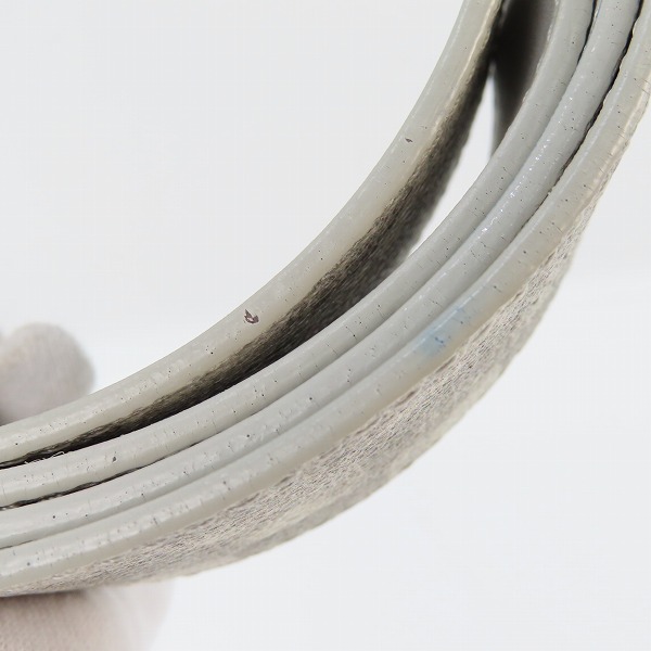 実際に弊社で買取させて頂いたLOUIS VUITTON/ルイヴィトン サンチュール･LVイニシアル PVC×レザー ベルト MP300 100/40の画像 6枚目