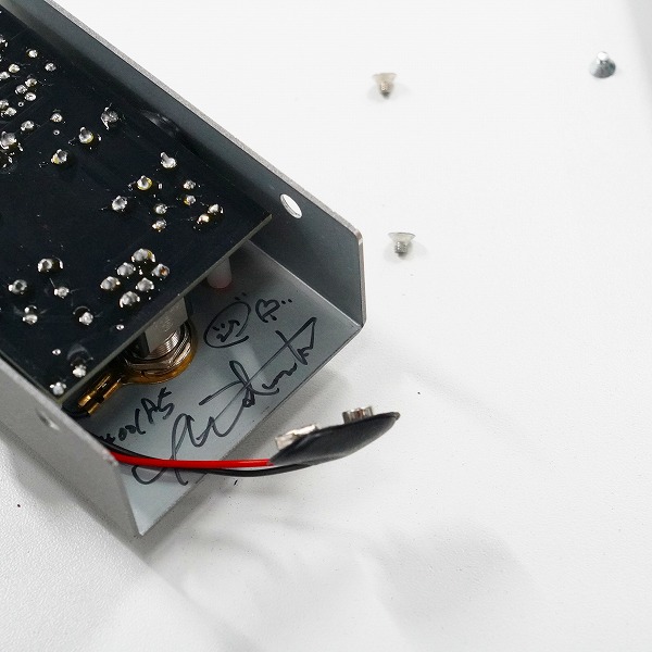 実際に弊社で買取させて頂いたOrganic Sounds/オーガニックサウンド Organic Drive Hades ハデス オーバードライブ エフェクター 動作確認済みの画像 6枚目