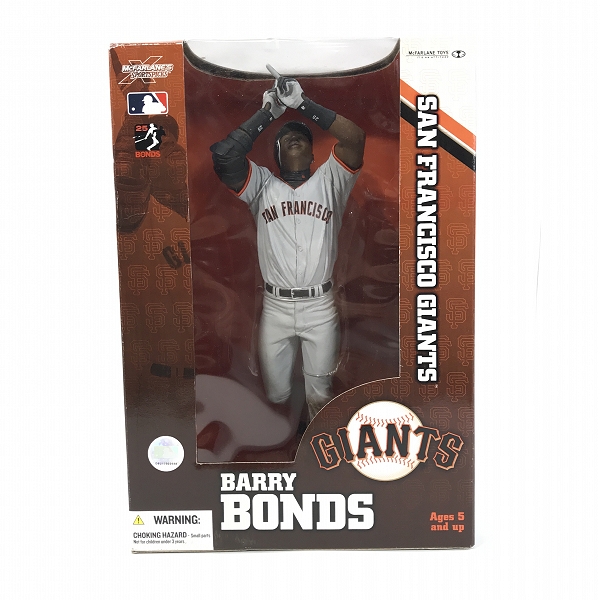 実際に弊社で買取させて頂いた【未開封】McFARLANE TOYS/マクファーレントイズ サンフランシスコ・ジャイアンツ BARRY BONDS 12インチ フィギュア