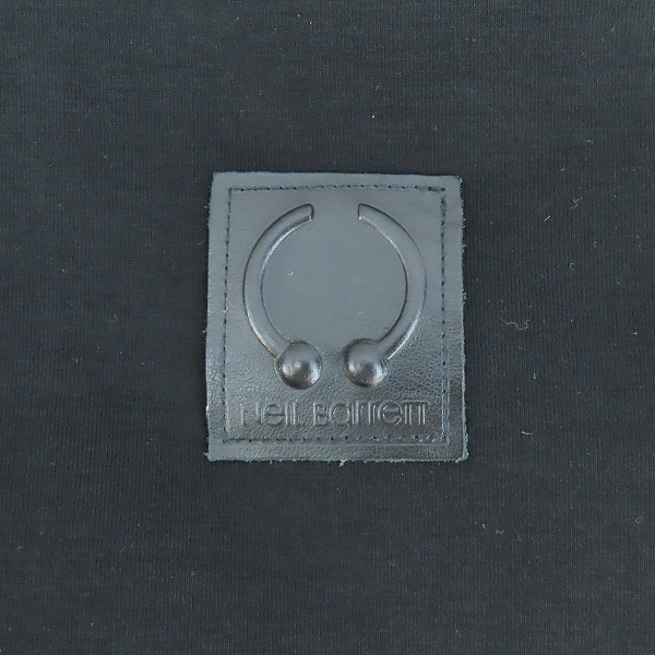 実際に弊社で買取させて頂いたNeil Barrett/ニールバレット サイドライン スウェットパンツ/BLACK/WHITE/PBJP179B/Lの画像 8枚目