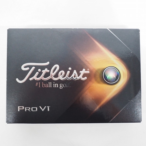 実際に弊社で買取させて頂いた【未使用/オウンネーム】Titleist/タイトリスト PRO V1x・V1 ゴルフボール ホワイト 計1ダースの画像 3枚目