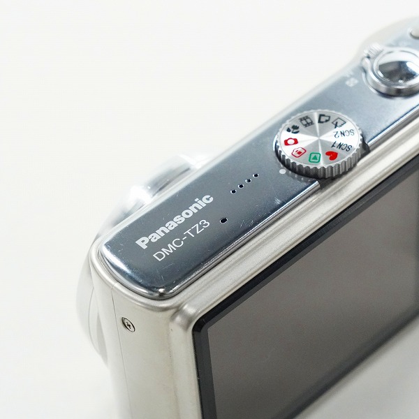 実際に弊社で買取させて頂いたPanasonic/パナソニック LUMIX DMC-TZ3 ルミックス コンパクトデジタルカメラ 動作未確認の画像 3枚目
