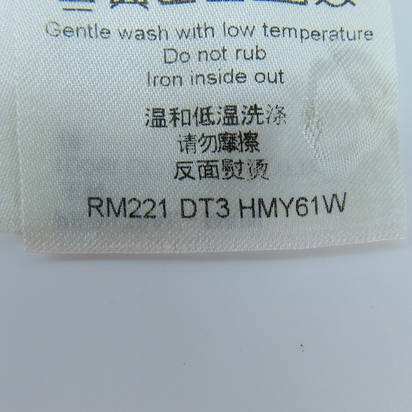 実際に弊社で買取させて頂いたLOUIS VUITTON/ルイヴィトン 22SS CRAFTMAN SHIP/クラフトマン シップ 半袖Tシャツ RM221 DT3 HMY61W/Sの画像 6枚目