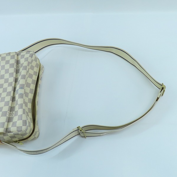 実際に弊社で買取させて頂いたLOUIS VUITTON/ルイヴィトン ダミエアズール ナヴィグリオ ショルダーバッグ/バッグ N51189の画像 6枚目