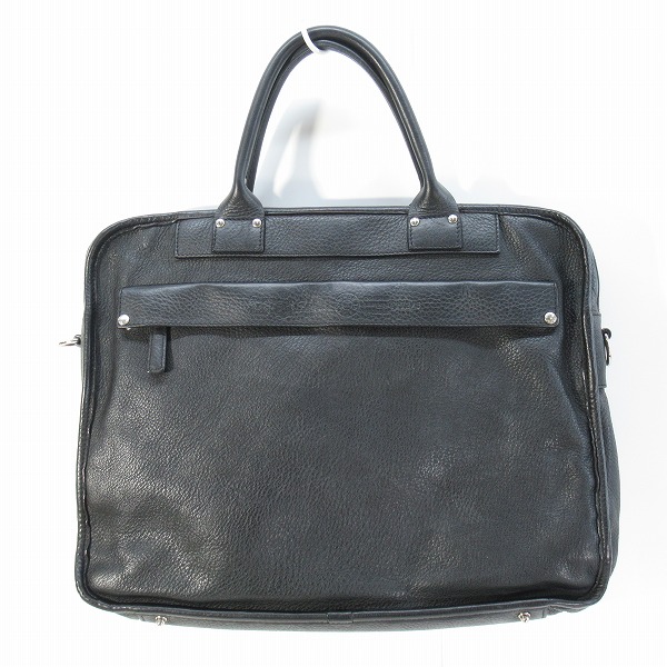 実際に弊社で買取させて頂いた【難有り】Felisi/フェリージ 1772/5 レザー ビジネスバッグ ブリーフケース/ 1772/5 ショルダーストラップ付