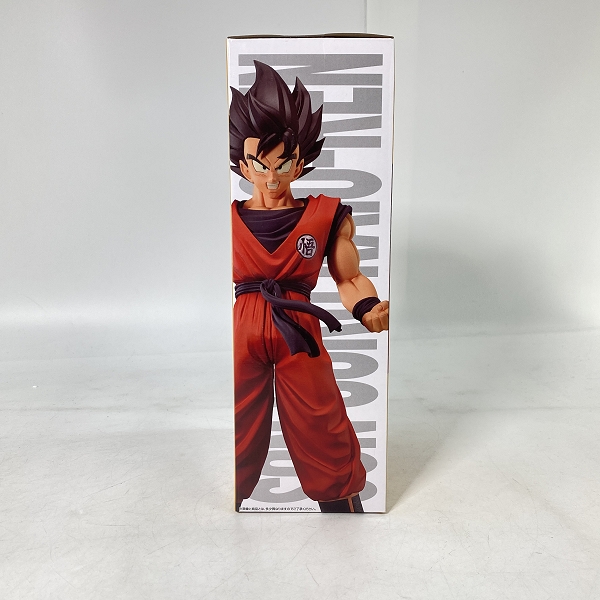 実際に弊社で買取させて頂いた【未開封】一番くじ ドラゴンボール ギニュー特戦隊来襲 A賞 孫悟空 界王拳 フィギュアの画像 3枚目