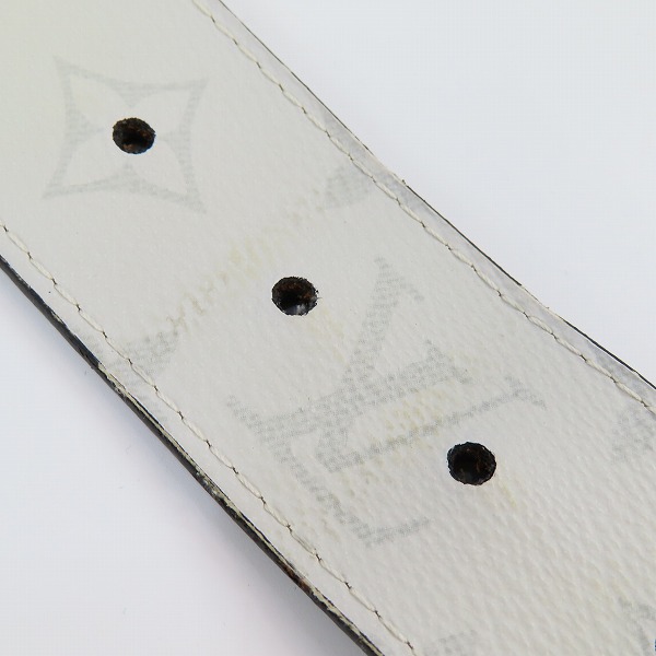 実際に弊社で買取させて頂いたLOUIS VUITTON/ルイヴィトン サンチュール  PVC×レザー ベルト  M0003 100/40の画像 7枚目