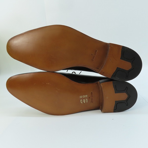実際に弊社で買取させて頂いたJOHN LOBB/ジョンロブ BRAMPTON  レザーシューズ 10.5の画像 2枚目