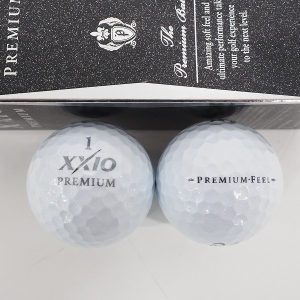 実際に弊社で買取させて頂いた【未使用】DUNLOP/ダンロップ SRIXON Z-STAR XV・XXIO/ゼクシオ PREMIUM ゴルフボール  計9個/3スリーブの画像 2枚目