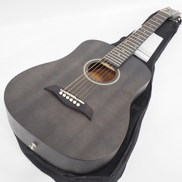 実際に弊社で買取させて頂いた★S.Yairi/ヤイリ Compact Acoustic Series YM-02/BLK ミニアコースティックギター/アコギ ソフトケース付