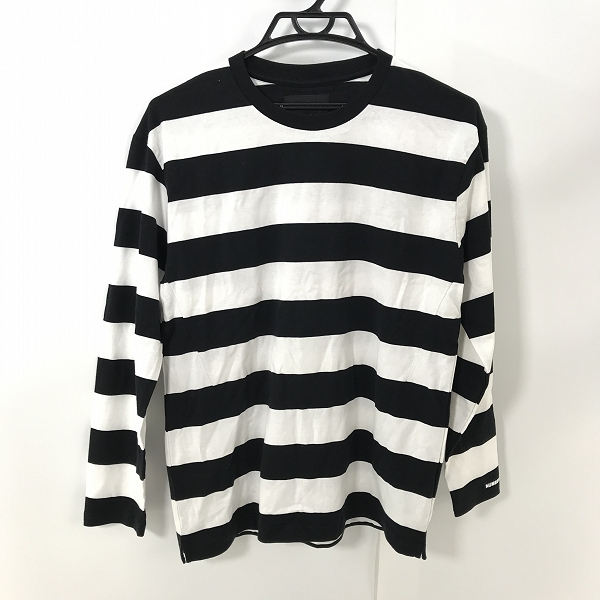 実際に弊社で買取させて頂いた【未使用】NUMBER (N)INE DENIM/ナンバーナイン ナノユニバース別注 ボーダー 長袖Tシャツ NDT-751N S