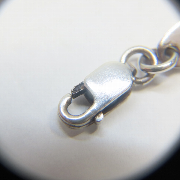 実際に弊社で買取させて頂いた(2)CHROME HEARTS/クロムハーツ ロールチェーン/ネックチェーン ネックレス/24inchの画像 4枚目