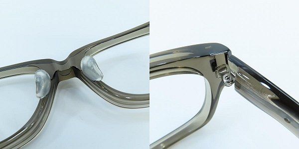 実際に弊社で買取させて頂いた999.9/フォーナインズ ウェリントン メガネフレーム アイウェア AP-14の画像 5枚目