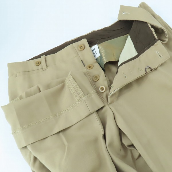 実際に弊社で買取させて頂いたMaison Margiela/マルタンマルジェラ 初期 カーゴパンツ/46の画像 2枚目