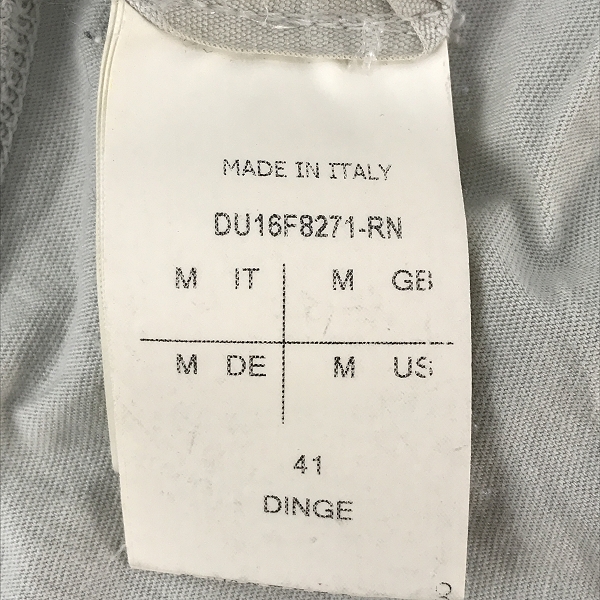 実際に弊社で買取させて頂いたDRKSHDW/ダークシャドウ 16AW BASEBALL TEE ベースボール Tシャツ DU16F8271-RN/Mの画像 3枚目