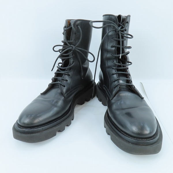 実際に弊社で買取させて頂いたGIVENCHY/ジバンシィ レザー レースアップコンバットブーツ SA0230/40