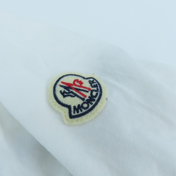 実際に弊社で買取させて頂いた【JPタグ】MONCLER/モンクレール 胸ロゴ 半袖Tシャツ/カットソー J20918C00021 8390T/Sの画像 6枚目