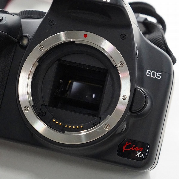 実際に弊社で買取させて頂いたCanon/キャノン EOS Kiss X2 デジタル一眼レフカメラ ボディ 簡易動作確認済みの画像 1枚目
